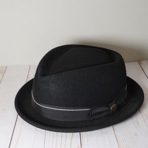 Goorin Brothers Stingy Brim Fedora Size L Made in USA dapper classic fancy